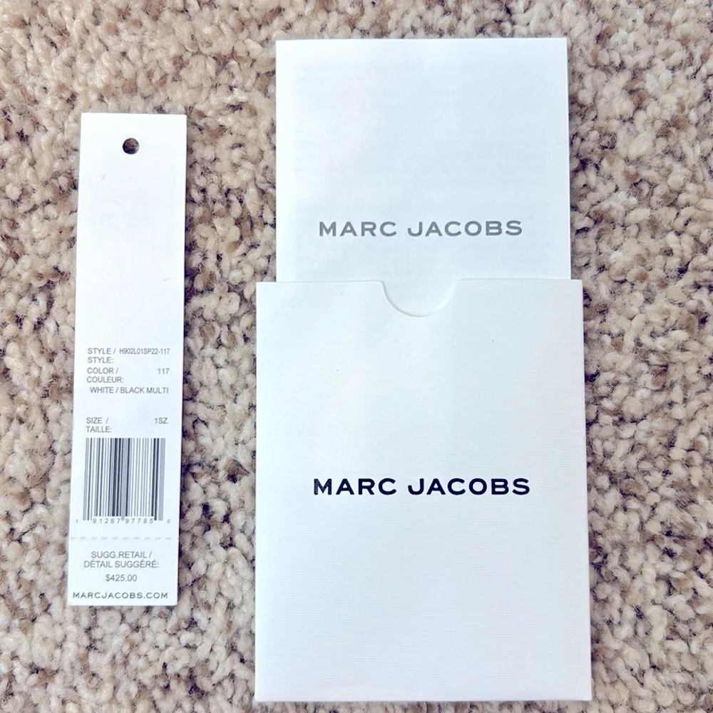 MARC JACOBS Snakeskin Leather Baguette Shoulder Bag